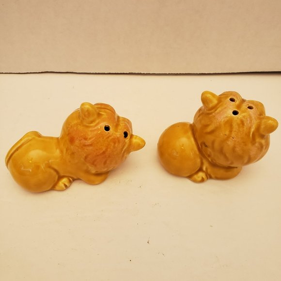 Vintage Enesco Lion Salt & Pepper Shaker Set - Picture 3 of 9